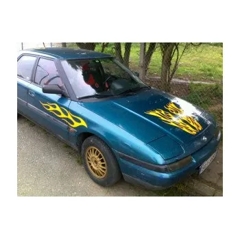 Polep vozidla SAMOLEPKA Kapota 012 plameny (10 - červená) NA AUTO, NÁLEPKA, FÓLIE, POLEP, TUNING, VLASTNÍ TEXT, TISK, AUTOSAMOLEPKY.cz, POLEPY, OBRÁZEK, LOGO, SAMOLEPKY