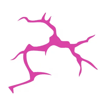 Samolepící dekorace Prasklina 003 (16 - růžová) SAMOLEPKA NA AUTO, NÁLEPKA, FÓLIE, POLEP, TUNING, VLASTNÍ TEXT, TISK, AUTOSAMOLEPKY.cz, POLEPY, OBRÁZEK, LOGO, 3D STICKERS