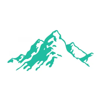 Samolepící dekorace Krajina hory 006 levá (25 - tyrkysová) SAMOLEPKA NA AUTO, NÁLEPKA, FÓLIE, POLEP, TUNING, VLASTNÍ TEXT, TISK, AUTOSAMOLEPKY.cz, POLEPY, OBRÁZEK, LOGO, 3D STICKERS