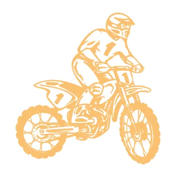 Samolepící dekorace SAMOLEPKA Motorka 043 pravá motokros (08 - béžová) NA AUTO, NÁLEPKA, FÓLIE, POLEP, TUNING, VLASTNÍ TEXT, TISK, AUTOSAMOLEPKY.cz, POLEPY, OBRÁZEK, LOGO, SAMOLEPKY