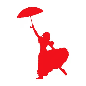 Polep vozidla SAMOLEPKA Dáma s deštníkem 001 pravá (10 - červená) NA AUTO, NÁLEPKA, FÓLIE, POLEP, TUNING, VLASTNÍ TEXT, TISK, AUTOSAMOLEPKY.cz, POLEPY, OBRÁZEK, LOGO, SAMOLEPKY