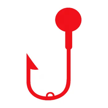 Polep vozidla SAMOLEPKA Háček na ryby 003 levá (10 - červená) NA AUTO, NÁLEPKA, FÓLIE, POLEP, TUNING, VLASTNÍ TEXT, TISK, AUTOSAMOLEPKY.cz, POLEPY, OBRÁZEK, LOGO, SAMOLEPKY