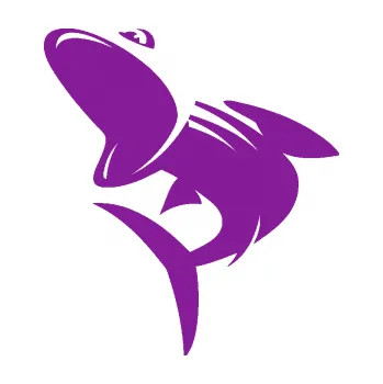 Polep vozidla SAMOLEPKA Ryba 016 levá (14 - fialová) NA AUTO, NÁLEPKA, FÓLIE, POLEP, TUNING, VLASTNÍ TEXT, TISK, AUTOSAMOLEPKY.cz, POLEPY, OBRÁZEK, LOGO, SAMOLEPKY