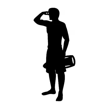 Samolepící dekorace SAMOLEPKA Plavčík 001 levá (01 - černá) NA AUTO, NÁLEPKA, FÓLIE, POLEP, TUNING, VLASTNÍ TEXT, TISK, AUTOSAMOLEPKY.cz, POLEPY, OBRÁZEK, LOGO, SAMOLEPKY