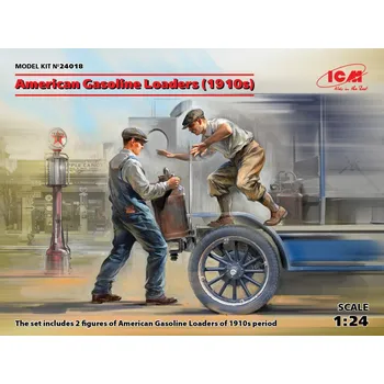 Plastikový model 1:24 American Gasoline Loaders, 1910s
