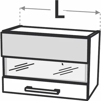 Kuchyňská skříňka Kuchyňská skříňka Duo XL WOW80/36