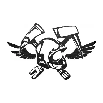 Samolepící dekorace SAMOLEPKA Hasič 011 pravá helma (63 - škrábaný kov černý) NA AUTO, NÁLEPKA, FÓLIE, POLEP, TUNING, VLASTNÍ TEXT, TISK, AUTOSAMOLEPKY.cz, POLEPY, OBRÁZEK, LOGO, SAMOLEPKY