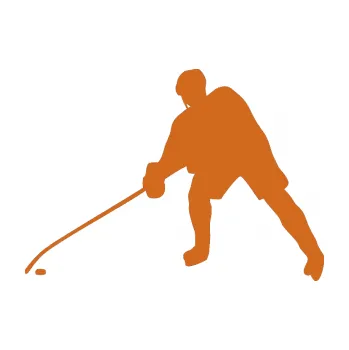 Samolepicí dekorace na vozidlo Hokejista 002 levá (26 - oříšková) SAMOLEPKA NA AUTO, NÁLEPKA, FÓLIE, POLEP, TUNING, VLASTNÍ TEXT, TISK, AUTOSAMOLEPKY.cz, POLEPY, OBRÁZEK, LOGO, 3D STICKERS