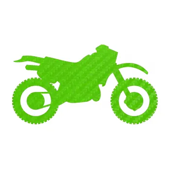 Samolepící dekorace SAMOLEPKA Motorka 003 pravá (58 - 3D karbon zelený kawasaki) NA AUTO, NÁLEPKA, FÓLIE, POLEP, TUNING, VLASTNÍ TEXT, TISK, AUTOSAMOLEPKY.cz, POLEPY, OBRÁZEK, LOGO, SAMOLEPKY