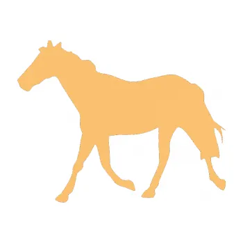 Samolepící dekorace SAMOLEPKA Kůň 012 levá (08 - béžová) NA AUTO, NÁLEPKA, FÓLIE, POLEP, TUNING, VLASTNÍ TEXT, TISK, AUTOSAMOLEPKY.cz, POLEPY, OBRÁZEK, LOGO, SAMOLEPKY