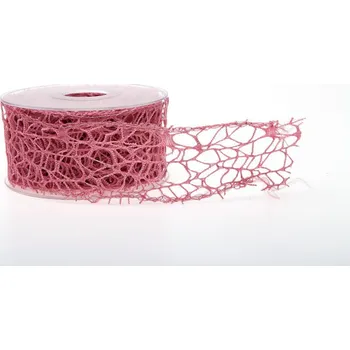 Stuha Stuha Big spider 5 cm x 9,1 m - starorůžová