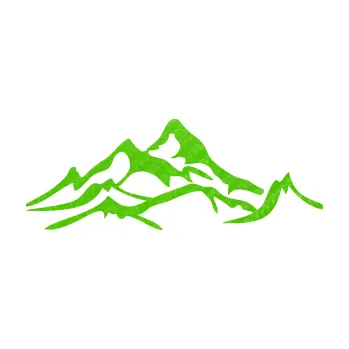 Samolepící dekorace Krajina hory 017 pravá (58 - 3D karbon zelený kawasaki) SAMOLEPKA NA AUTO, NÁLEPKA, FÓLIE, POLEP, TUNING, VLASTNÍ TEXT, TISK, AUTOSAMOLEPKY.cz, POLEPY, OBRÁZEK, LOGO, 3D STICKERS