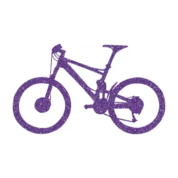 Polep vozidla SAMOLEPKA Kolo 001 levá - (horské kolo) (87 - Ultra Metalic fialová) NA AUTO, NÁLEPKA, FÓLIE, POLEP, TUNING, VLASTNÍ TEXT, TISK, AUTOSAMOLEPKY.cz, POLEPY, OBRÁZEK, LOGO, SAMOLEPKY