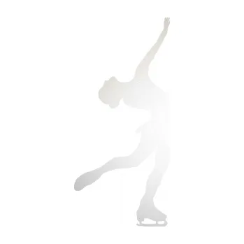 Polep vozidla SAMOLEPKA Krasobruslení 004 pravá krasobruslařka (82 - odrazková reflexní bílá) NA AUTO, NÁLEPKA, FÓLIE, POLEP, TUNING, VLASTNÍ TEXT, TISK, AUTOSAMOLEPKY.cz, POLEPY, OBRÁZEK, LOGO, SAMOLEPKY