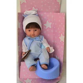 Panenka Panenka Leoš s nočníkem od firmy Lamagik ze Španělska (španělská panenka - 28 cm)