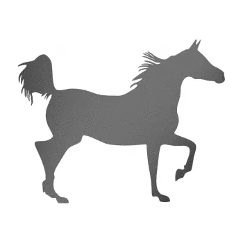 Samolepící dekorace Kůň 009 pravá (41 - grafitová metalíza) SAMOLEPKA NA AUTO, NÁLEPKA, FÓLIE, POLEP, TUNING, VLASTNÍ TEXT, TISK, AUTOSAMOLEPKY.cz, POLEPY, OBRÁZEK, LOGO, 3D STICKERS
