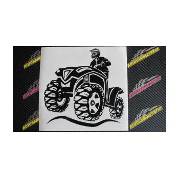 Samolepící dekorace SAMOLEPKA Čtyřkolka 005 levá (17 - šedá) NA AUTO, NÁLEPKA, FÓLIE, POLEP, TUNING, VLASTNÍ TEXT, TISK, AUTOSAMOLEPKY.cz, POLEPY, OBRÁZEK, LOGO, SAMOLEPKY