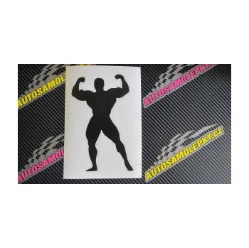 Polep vozidla Kulturista 014 levá (17 - šedá) SAMOLEPKA NA AUTO, NÁLEPKA, FÓLIE, POLEP, TUNING, VLASTNÍ TEXT, TISK, AUTOSAMOLEPKY.cz, POLEPY, OBRÁZEK, LOGO, 3D STICKERS