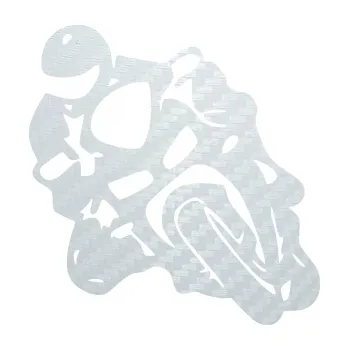 Samolepící dekorace SAMOLEPKA Motorkář 013 levá (51 - 3D karbon bílý) NA AUTO, NÁLEPKA, FÓLIE, POLEP, TUNING, VLASTNÍ TEXT, TISK, AUTOSAMOLEPKY.cz, POLEPY, OBRÁZEK, LOGO, SAMOLEPKY