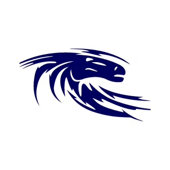 Samolepící dekorace SAMOLEPKA Kůň 023 pravá hlava s vlající hřívou (23 - tmavě modrá) NA AUTO, NÁLEPKA, FÓLIE, POLEP, TUNING, VLASTNÍ TEXT, TISK, AUTOSAMOLEPKY.cz, POLEPY, OBRÁZEK, LOGO, SAMOLEPKY