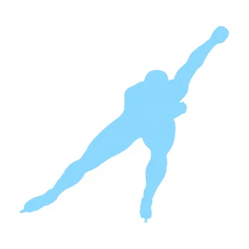 Polep vozidla Rychlobruslení pravá (03 - světle modrá) SAMOLEPKA NA AUTO, NÁLEPKA, FÓLIE, POLEP, TUNING, VLASTNÍ TEXT, TISK, AUTOSAMOLEPKY.cz, POLEPY, OBRÁZEK, LOGO, 3D STICKERS