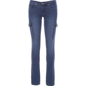 montérky Dámské džíny Payper HUMMER LADY Barva: Modrá Světlá, Velikost: 38