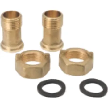 Vodovodní potrubí Šroubení k vodoměrům, pár 1"