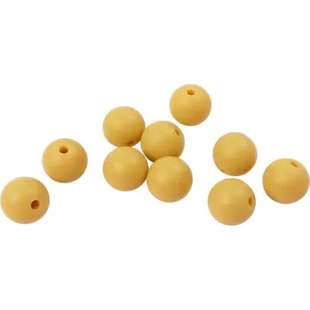 Příze Silikonový korálek 12mm Karamelový (Silikonový korálek 12mm Karamelový)