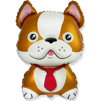 Karnevalový kostým Fóliový balónek - Bulldog, 72 cm