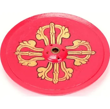 Vonná tyčinka Stojánek na vonné tyčinky červený dordže