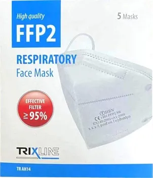 respirátor Trixline TR AH14 respirátor FFP2 5 ks