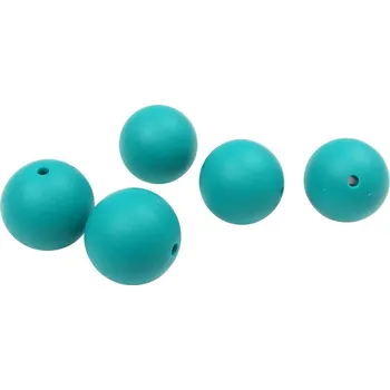 Příze Silikonový korálek 19mm Smaragdový (Silikonový korálek 19mm Smaragdový)