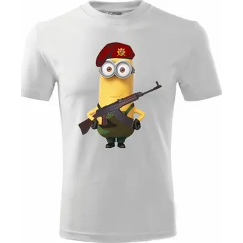 Pánské tričko STRIKER Tričko Armoň se samopalem vz.58 Velikost: XXXL, Barva baretu: černá