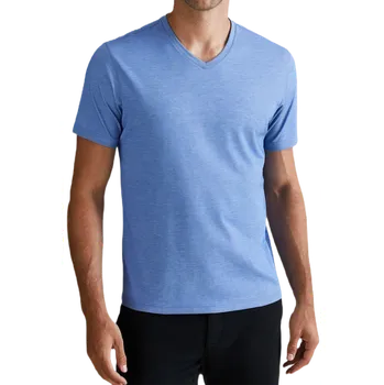 Pánské tričko Pánské triko Cornette Hight Emotion 531 light blue V-neck S Modrá
