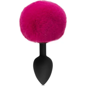 Anální kolík ANÁLNÍ KOLÍK S PLYŠOVÝM OHONEM PLUG S OCÁSKEM KRÁLÍČKA – 72654711