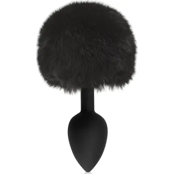 Anální kolík ANÁLNÍ KOLÍK S PLYŠOVÝM OHONEM PLUG S OCÁSKEM KRÁLÍČKA – 71427457