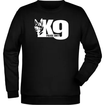 Pánská mikina Mikina K9 Police Unit - černá