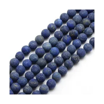 Korálek Lapis Lazuli matný 8mm (6ks)