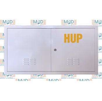Revizní dvířka Revizní dvířka 800x400 mm HUP plynoměru (800*400 mm dvoukřídlá revizní dvířka M&D bílá HUP plynoměru)