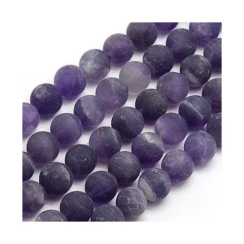 Korálek Ametyst matný 4mm (15ks)