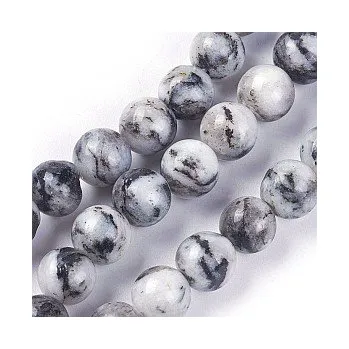 Přírodní kámen Jaspis zebrovaný 6mm (8ks)