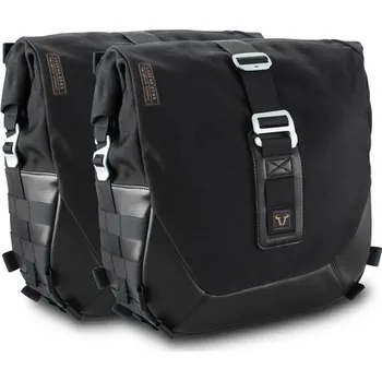 Zavazadlo na motocykl Legend Gear tašky sada - Černá edice Harley Davidson Dyna Wide (09