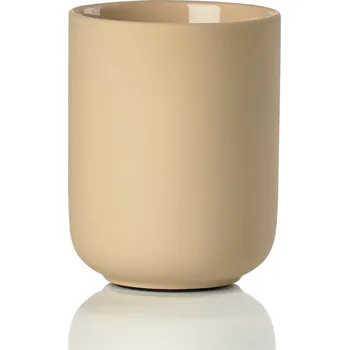 Béžový kameninový kelímek na zubní kartáčky Ume - Zone ID_1374989