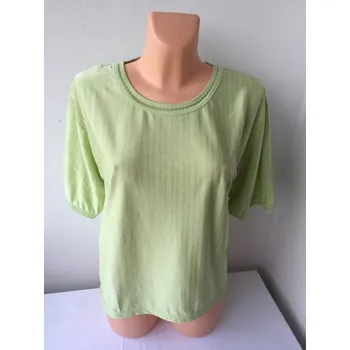 Dámské tričko Zelené tričko LIZA xxl, Barva Zelená, Velikost XXL52