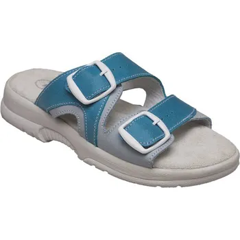 Dámská zdravotní obuv Santé Zdravotní pantofle N/517/55/087/016/BP Velikost 41 (UK- 7) tyrkysová