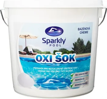 Bazénová chemie SparklyPOOL Kyslíkový Oxi šok