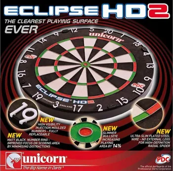 Terč na šipky Unicorn Eclipse HD2