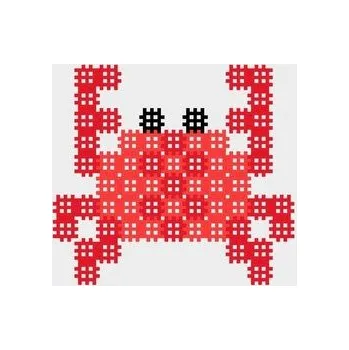 Karnevalový kostým Micro Waffle 80 elementów Krab