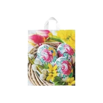 Dárková taška Igelitová velikonoční taška s uchem vzor 9