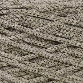 Galanterie Příze Stenli Macrame Cotton šedohnědá (Příze Stenli Macrame Cotton šedohnědá)